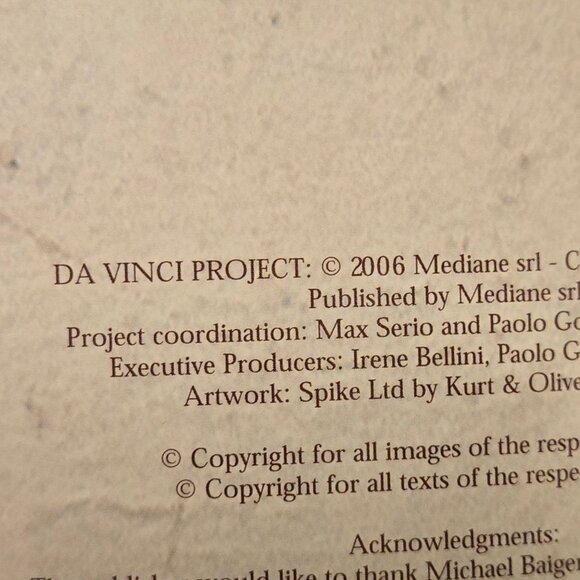 The DaVinci Project DVD and 100 Page Book with Bookmark Box Set - Picture 11 of 16